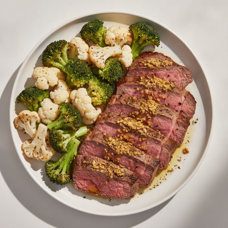 Garlic Herb Roasted Beef