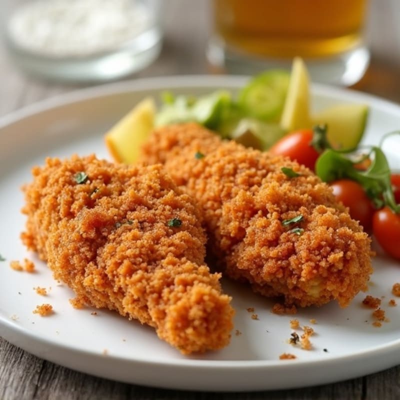 Crispy Oven-Baked Buttermilk Chicken