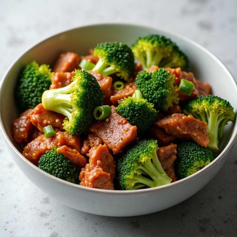 Ginger-Garlic Beef and Broccoli Stir-Fry