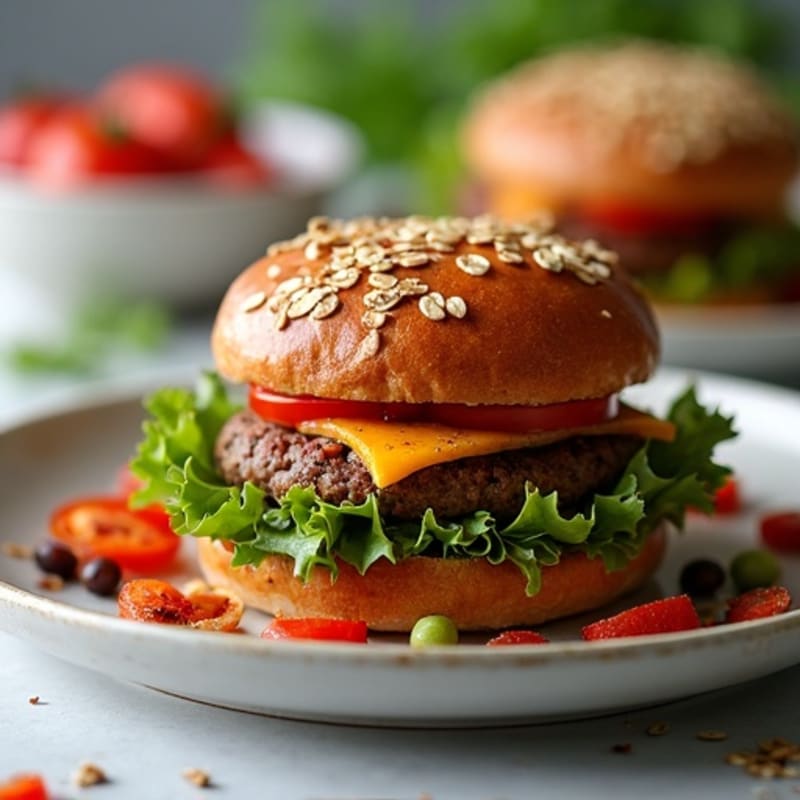 Smoky Black Bean Burgers