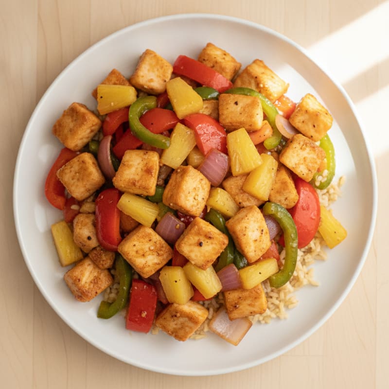Sweet and Sour Chicken Stir-Fry