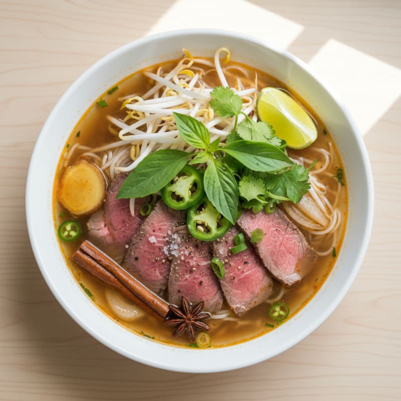 Traditional Beef Pho with Lean Sirloin