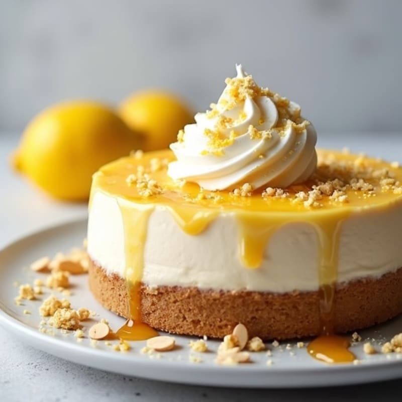 Creamy Greek Yogurt Protein Cheesecake