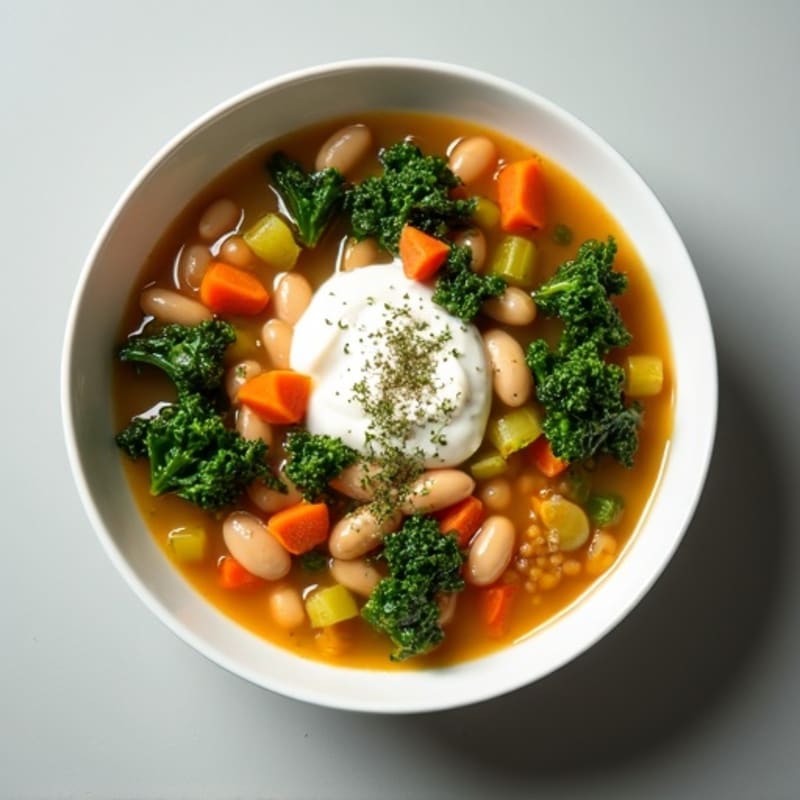 Hearty White Bean and Kale Soup