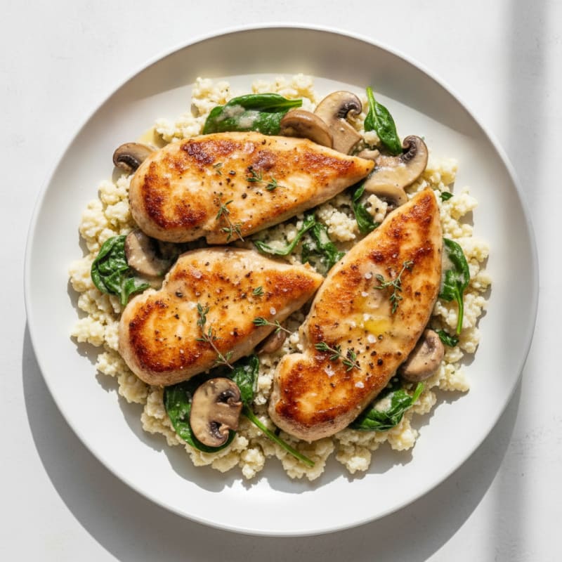 Garlic Herb Chicken Skillet