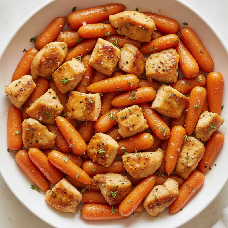 Maple-Glazed Roasted Carrots