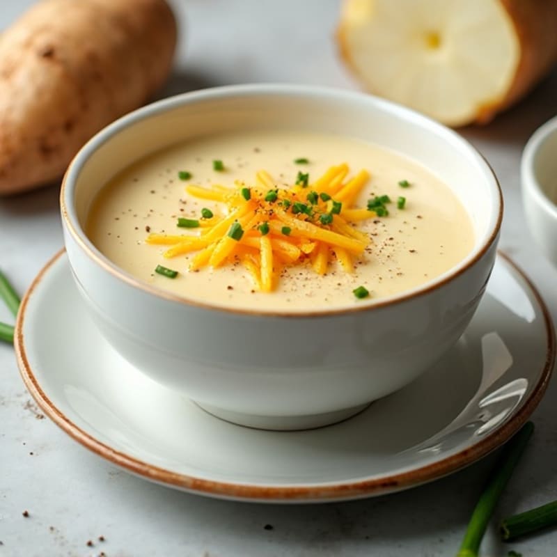 Hearty Creamy Baked Potato Soup