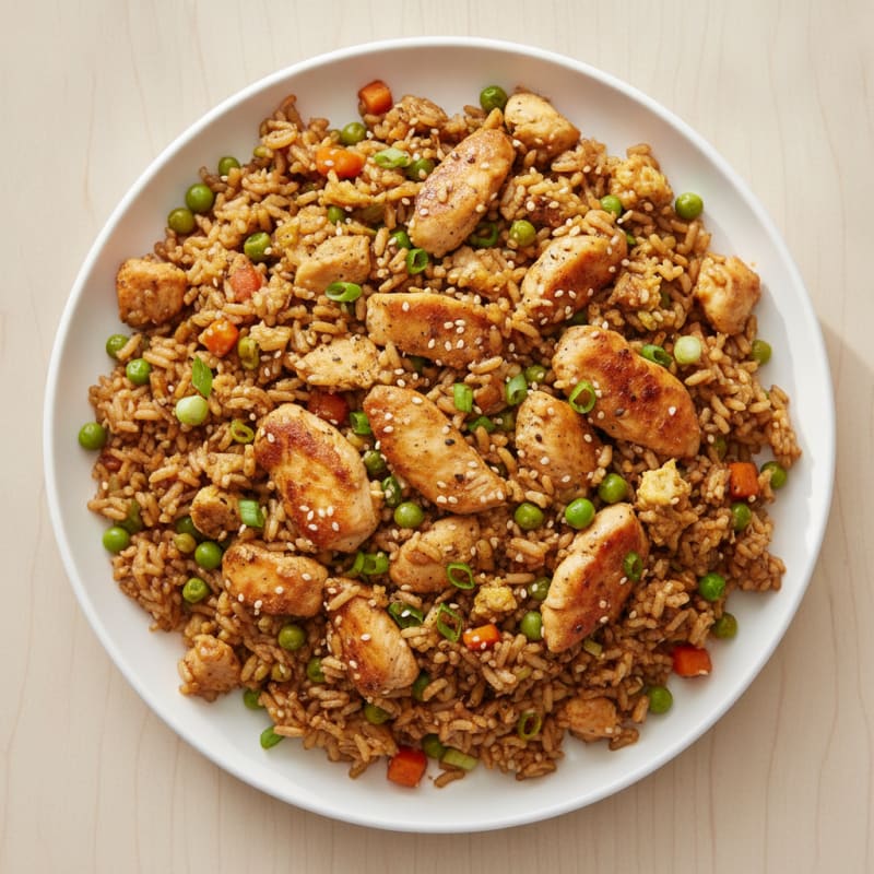 Chicken Fried Rice Skillet