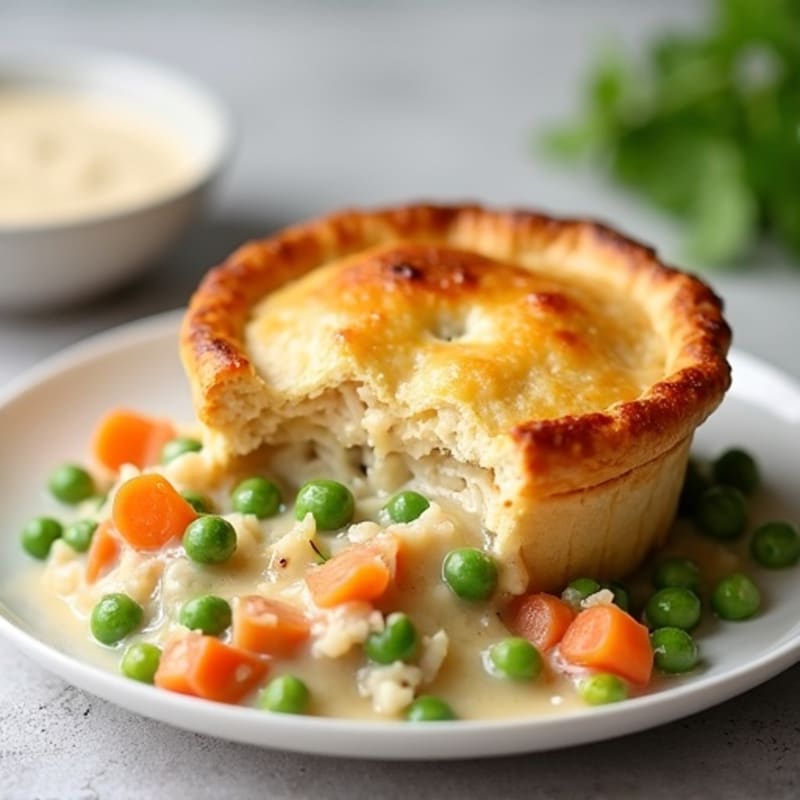 Healthy Chicken and Vegetable Pot Pie