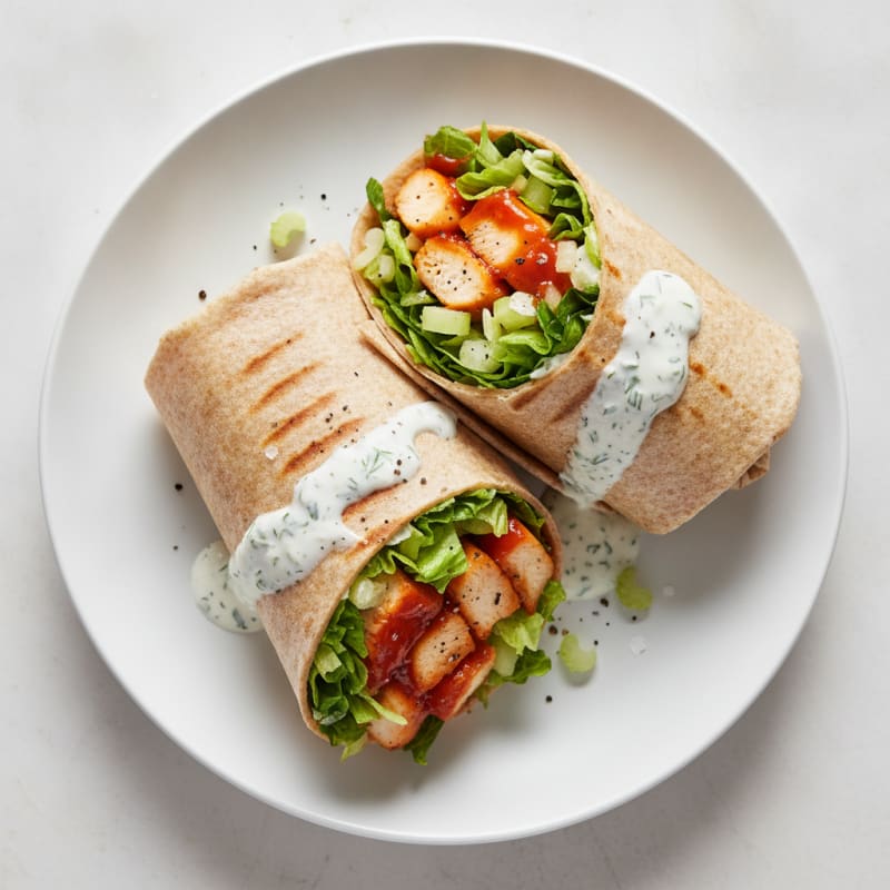 Buffalo Ranch Chicken Wrap