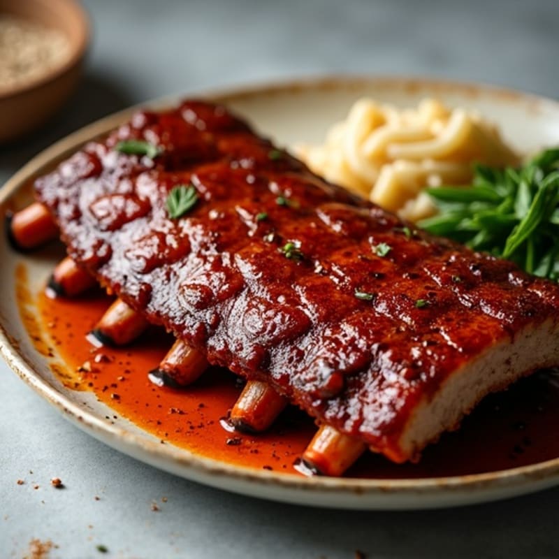 Sweet-Smoky Oven-Baked Baby Back Ribs