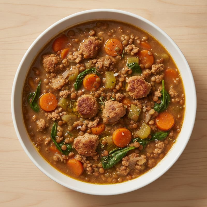 Hearty Lentil and Vegetable Stew