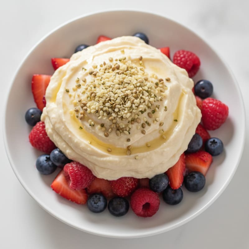 Silky Tofu Protein Berry Parfait