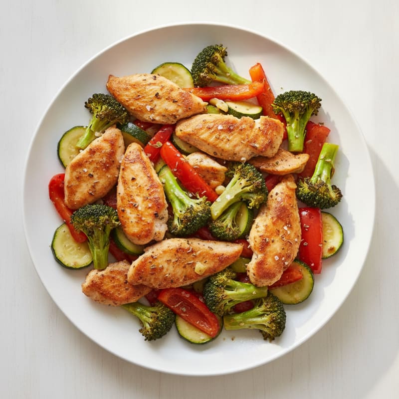 Sheet Pan Lemon Herb Chicken and Veggies