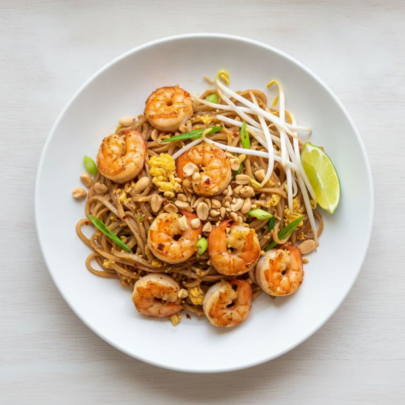 Shrimp Pad Thai Noodles