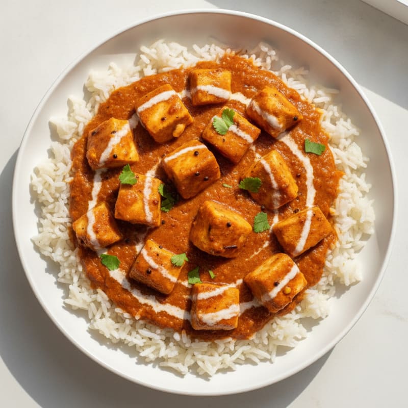 Spiced Butter Chicken with Basmati Rice