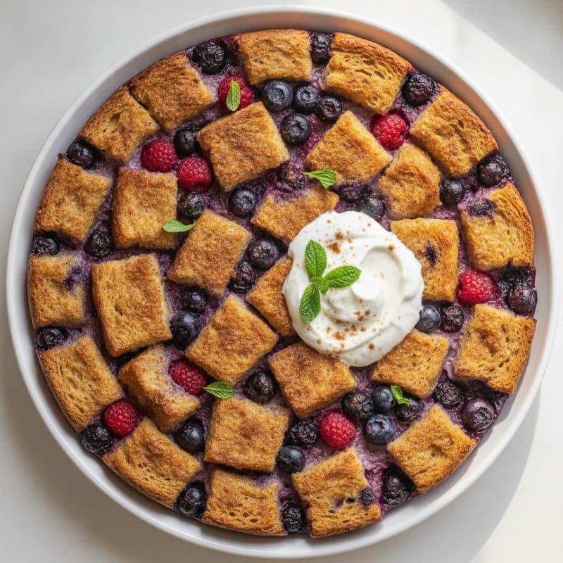 Baked Berry French Toast Casserole