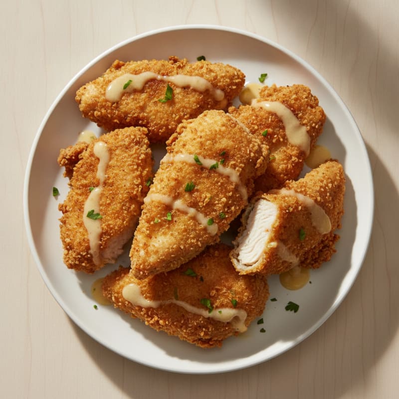 Crispy Buttermilk Fried Chicken