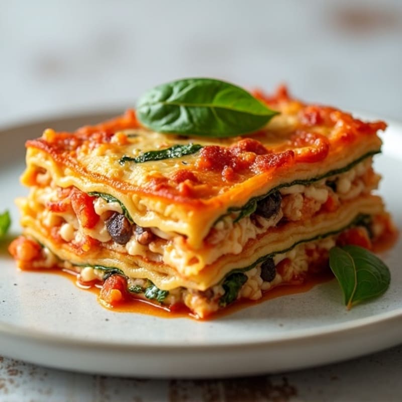 Hearty Roasted Vegetable Lasagna