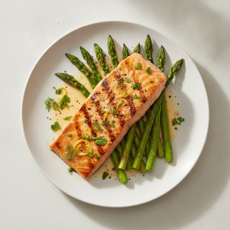 Lemon Herb Grilled Salmon