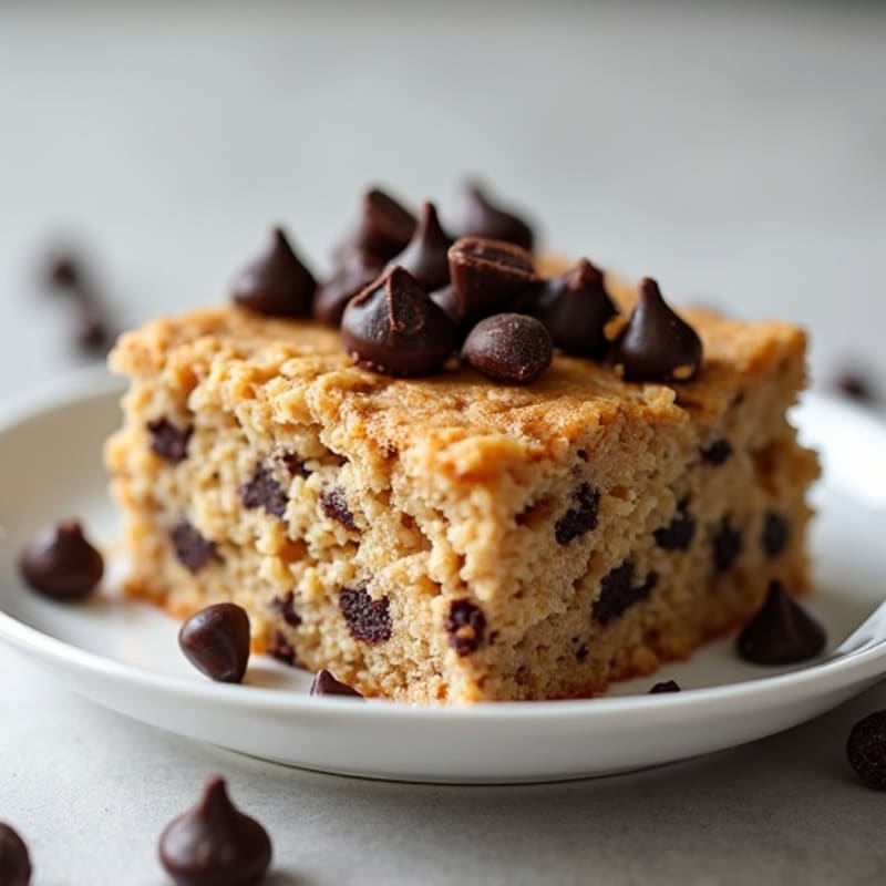 Protein-Packed Chocolate Chip Baked Oatmeal