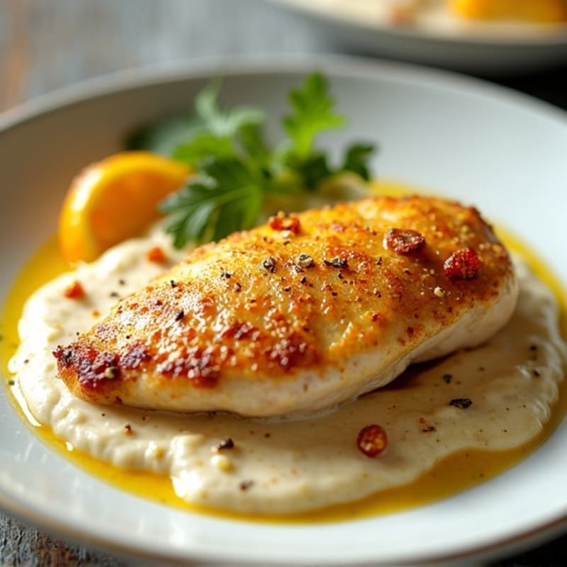 Creamy Coconut Yogurt Chicken with Aromatic Spices