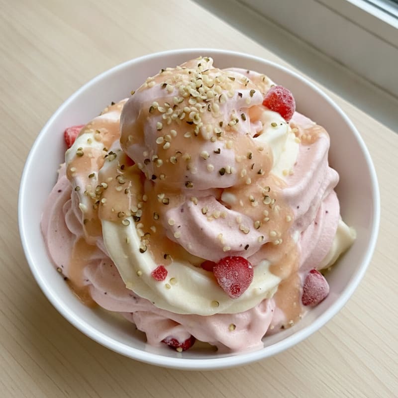 Strawberry Protein Ice Cream