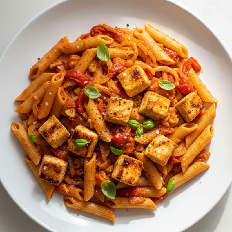 Creamy Roasted Red Pepper Pasta
