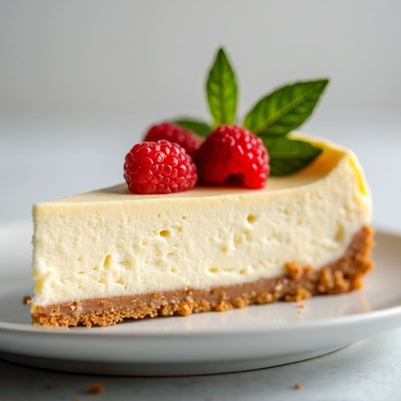 Creamy Greek Yogurt Protein Cheesecake