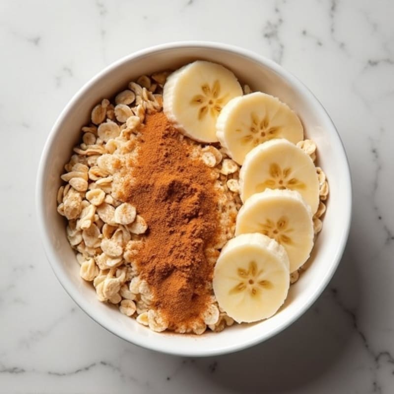 Protein-Packed Vanilla Cinnamon Oatmeal Bowl
