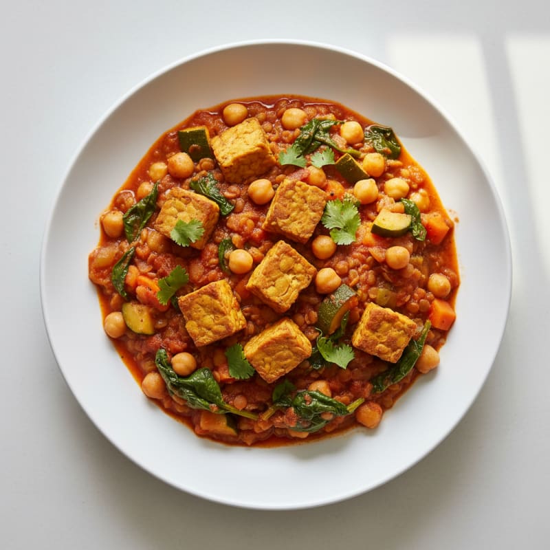 Hearty Chickpea and Vegetable Tagine