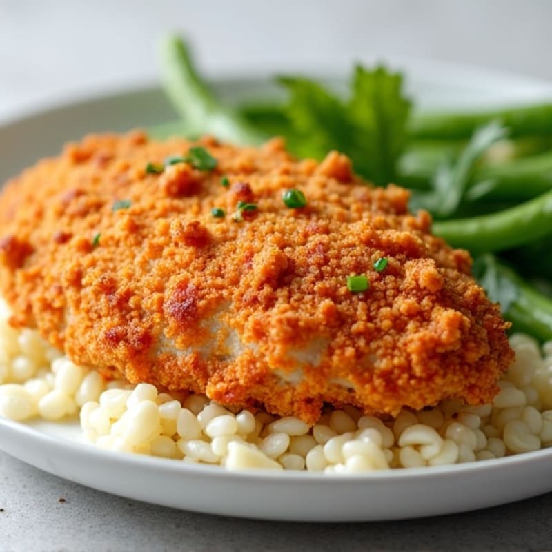Crispy Almond-Crusted Baked Chicken