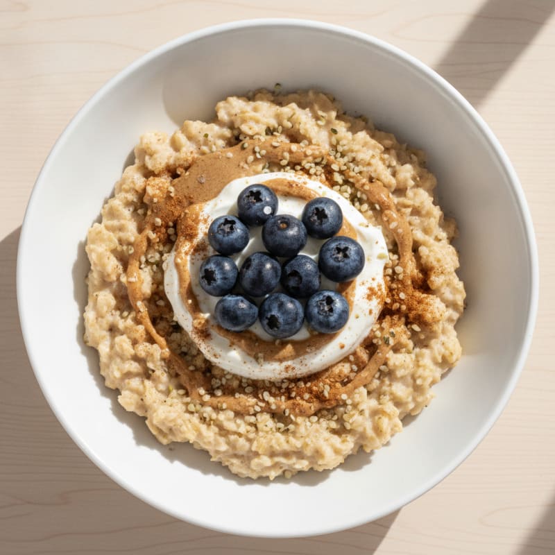 Blueberry Oatmeal Power Bowl