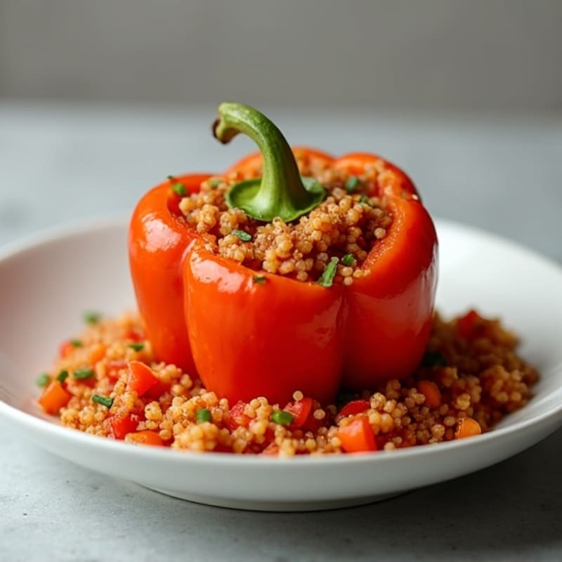 Hearty Stuffed Bell Peppers with Lean Ground Turkey