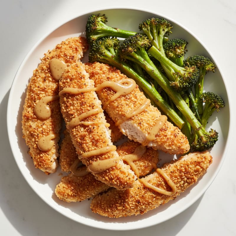 Crispy Honey-Mustard Chicken Tenders