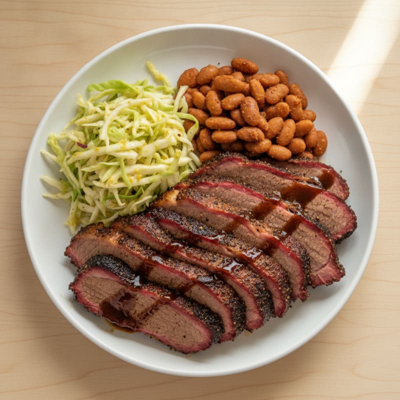 Texas Smoked Brisket Plate