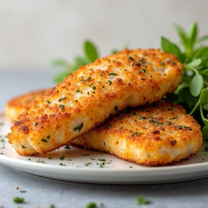 Crispy Herb-Crusted Chicken Cutlets