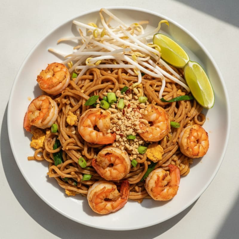 Shrimp Pad Thai Noodles