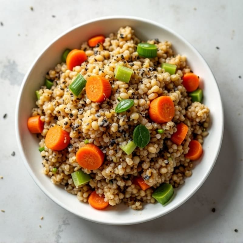 Hearty Lentil and Brown Rice Pilaf