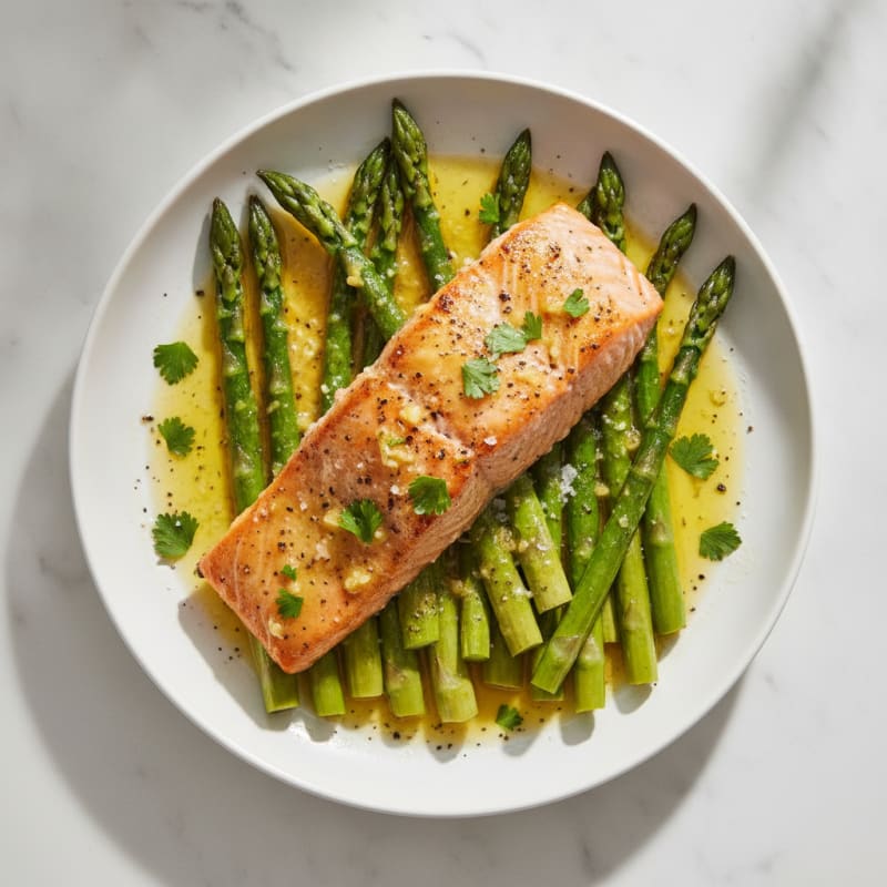 Sheet Pan Lemon Herb Salmon