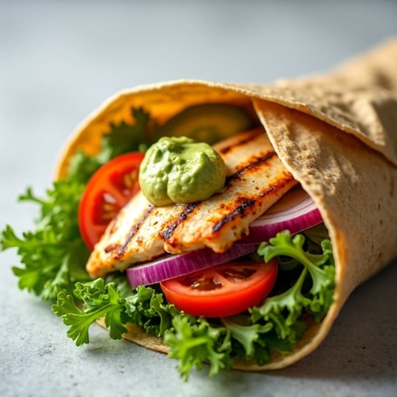 Fresh Grilled Chicken Wrap