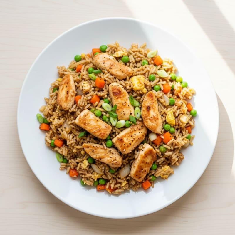 Chicken and Vegetable Fried Rice