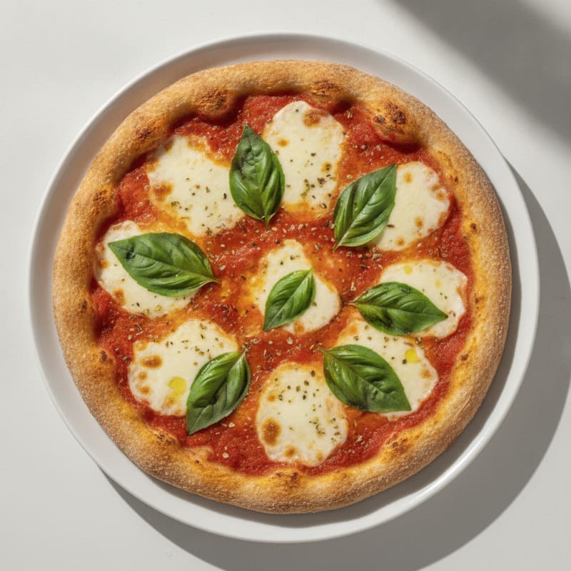Classic Margherita Pizza with Fresh Basil