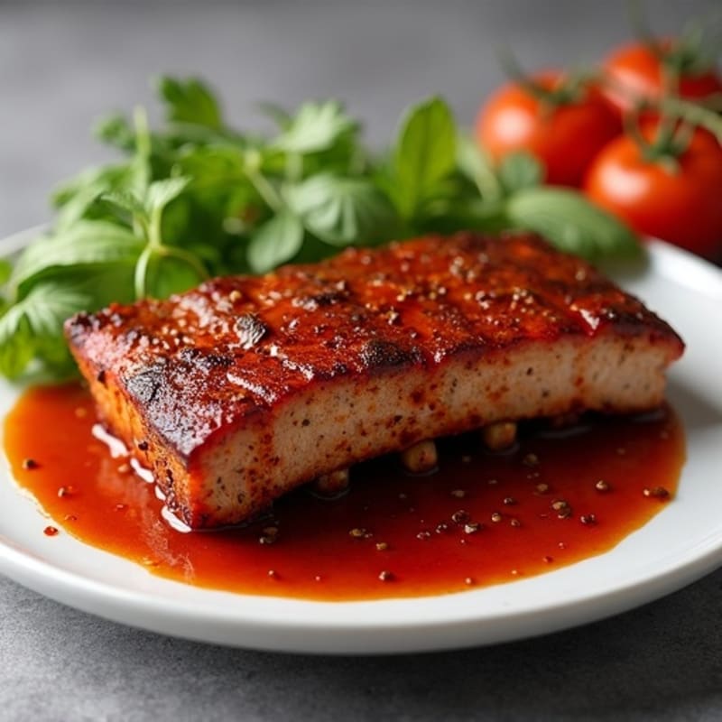 Tender Smoked Pork Ribs with Healthy BBQ Glaze