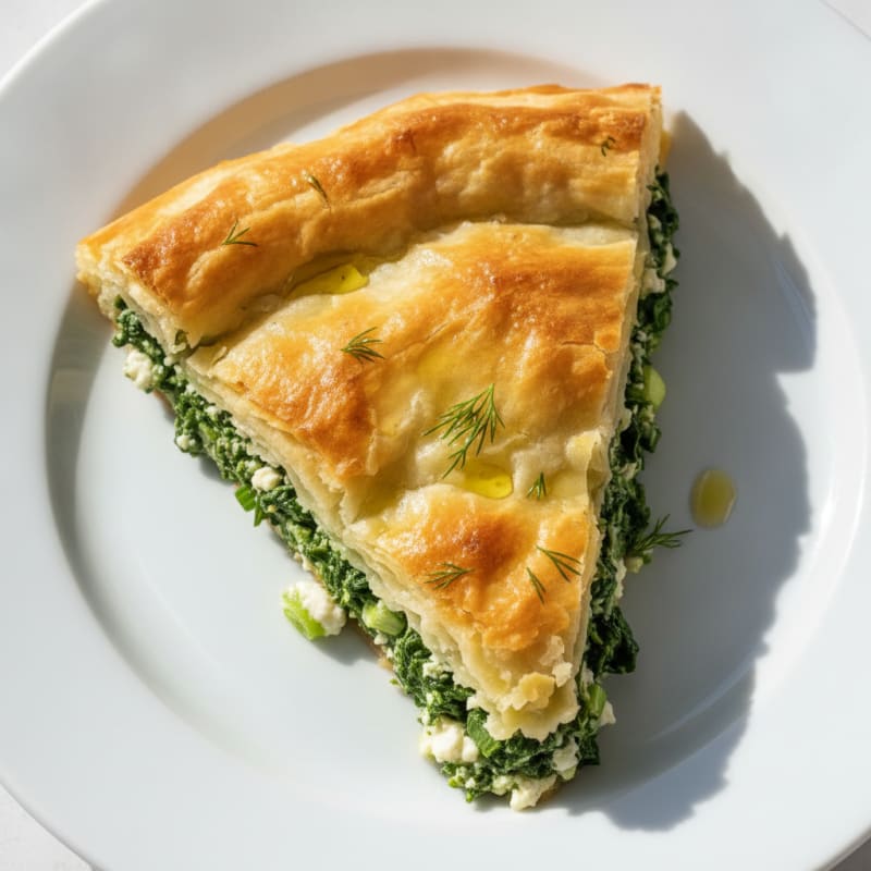 Spinach and Feta Phyllo Pie