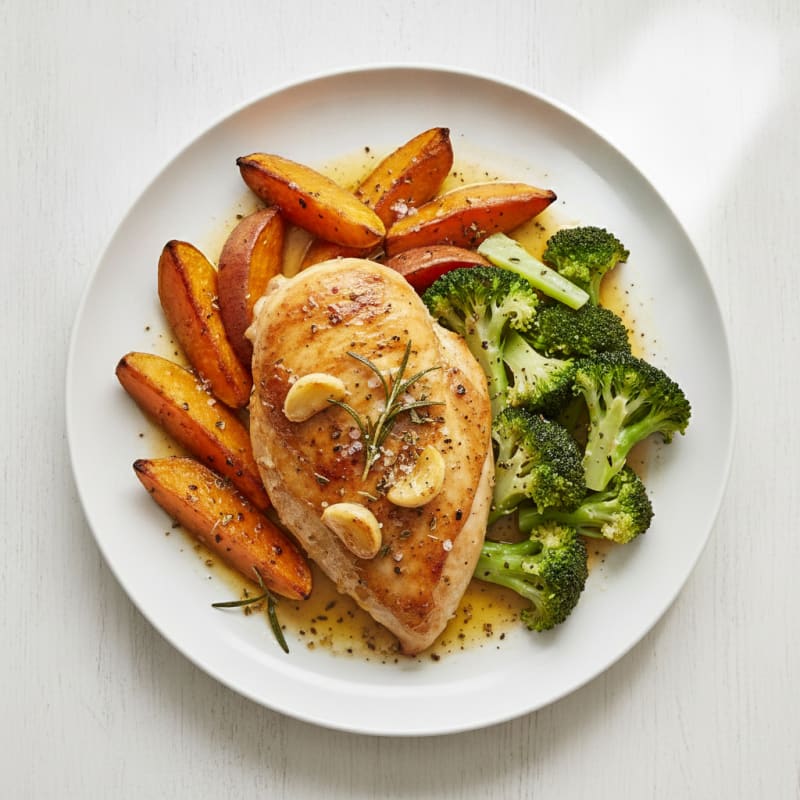 Garlic Herb Roasted Chicken