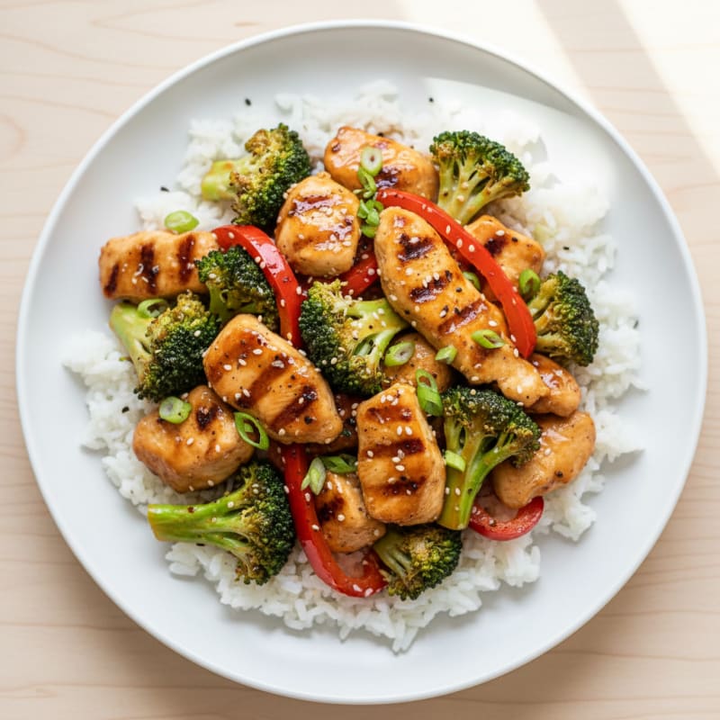 Teriyaki Chicken and Broccoli Stir-Fry