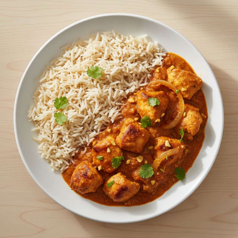 Chicken Tikka Masala with Basmati Rice