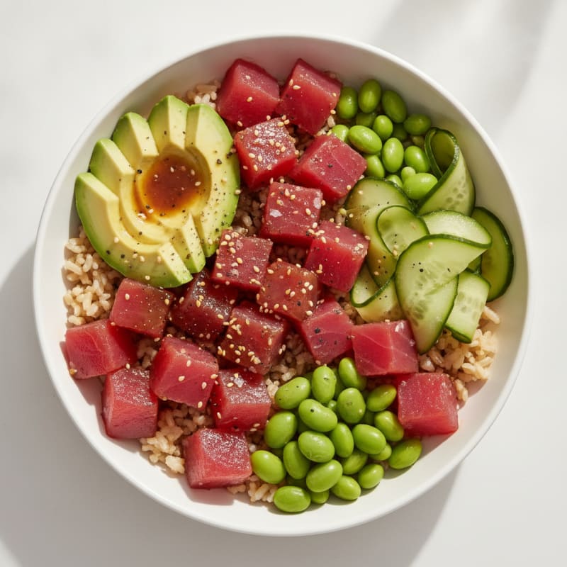 Ahi Tuna Poke Bowl