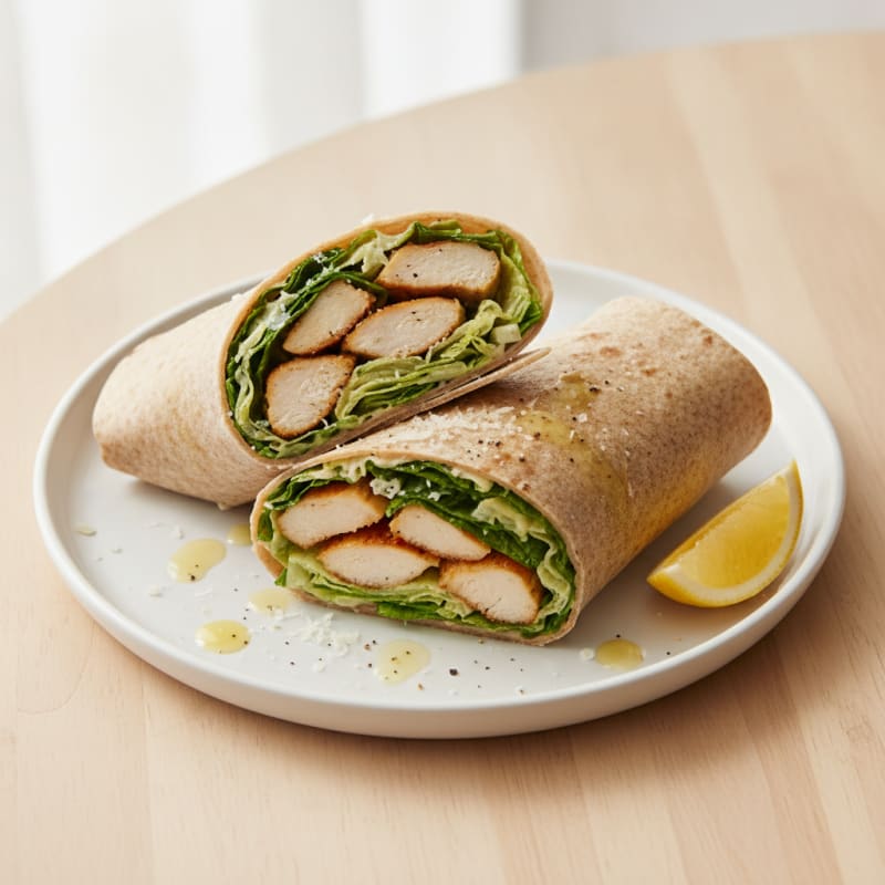Chicken Caesar Salad Wrap